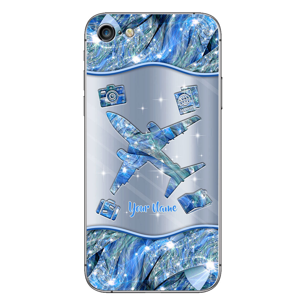 Travel The World - Personalized Travelling Phone Case