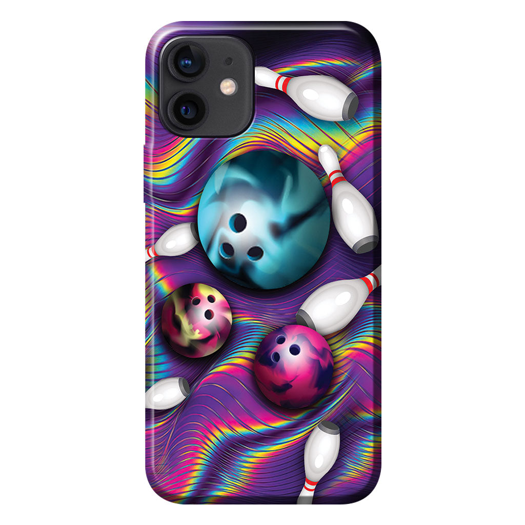 Coque de téléphone en forme de boule de bowling