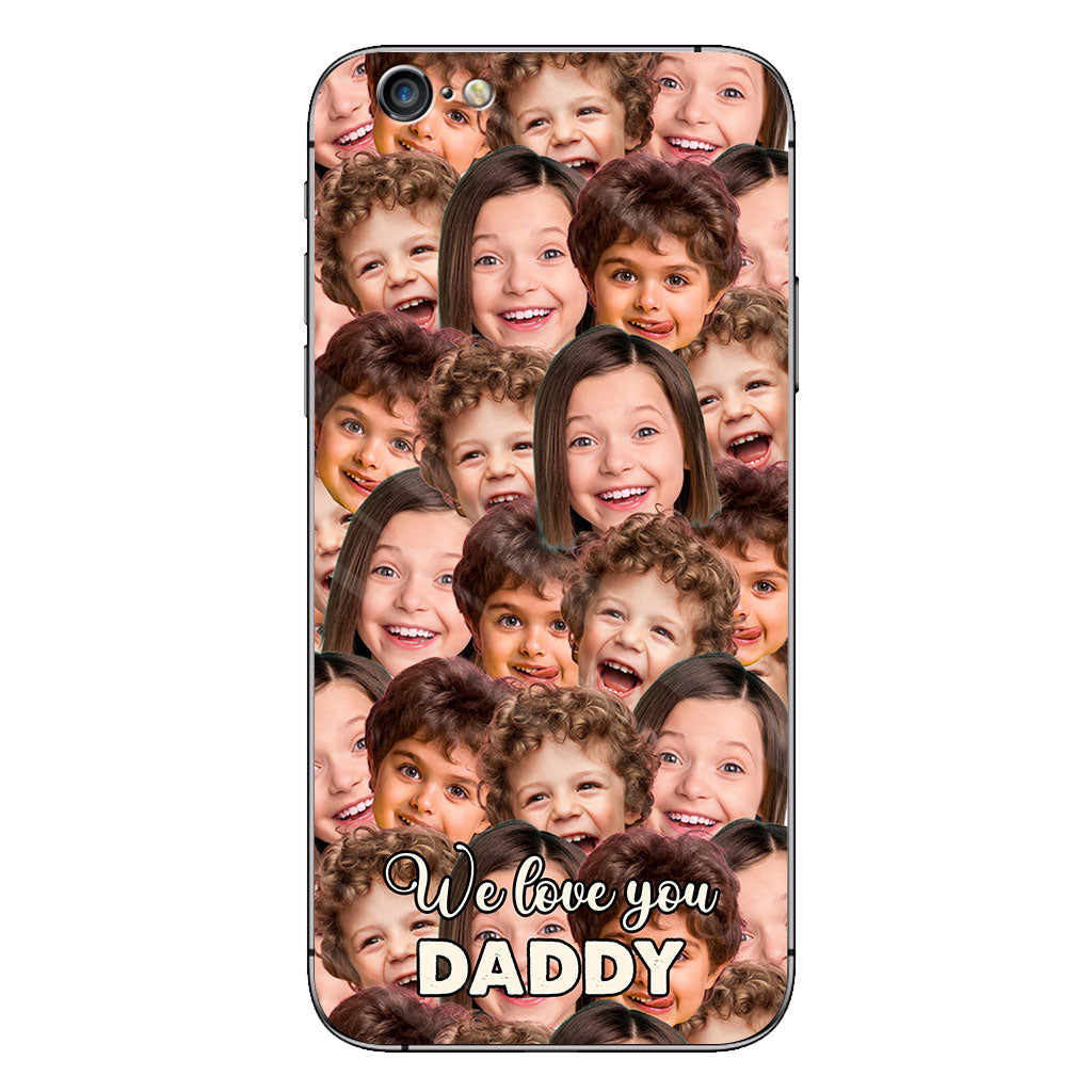 Love You Dad - Gift for dad, grandma, grandpa, mom, uncle, aunt, brother, sister, son, daughter, granddaughter, grandson, husband, wife, boyfriend, girlfriend - Personalized Phone Case