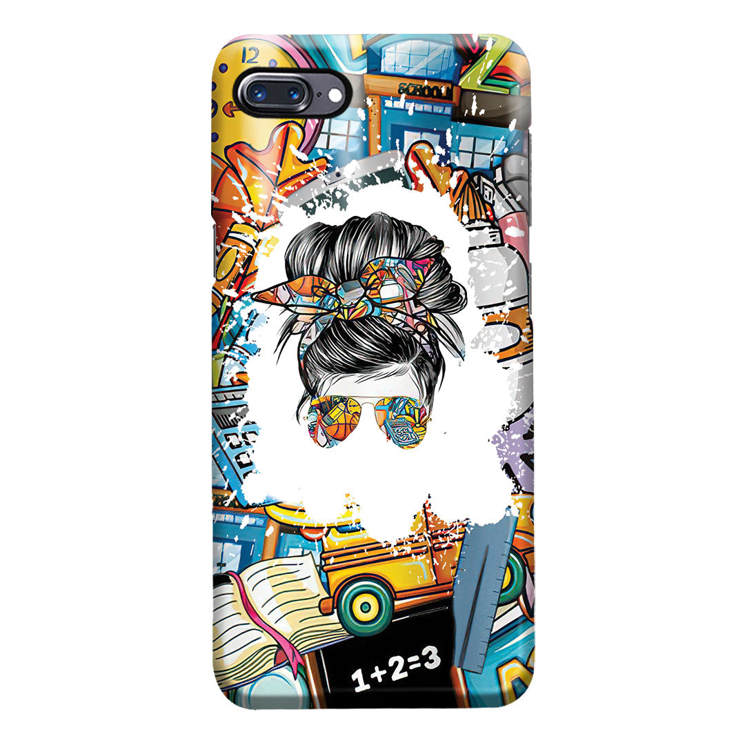 Coque de téléphone personnalisée « Vie d'enseignant »
