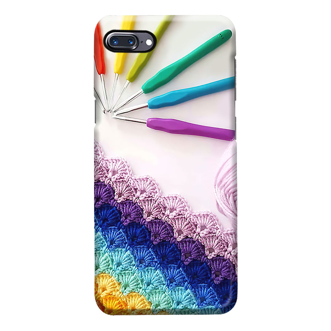 Coque de téléphone imprimée avec motif tricot 3D 062021