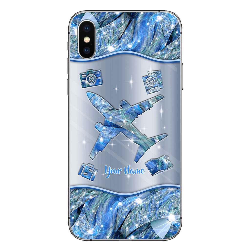 Travel The World - Personalized Travelling Phone Case