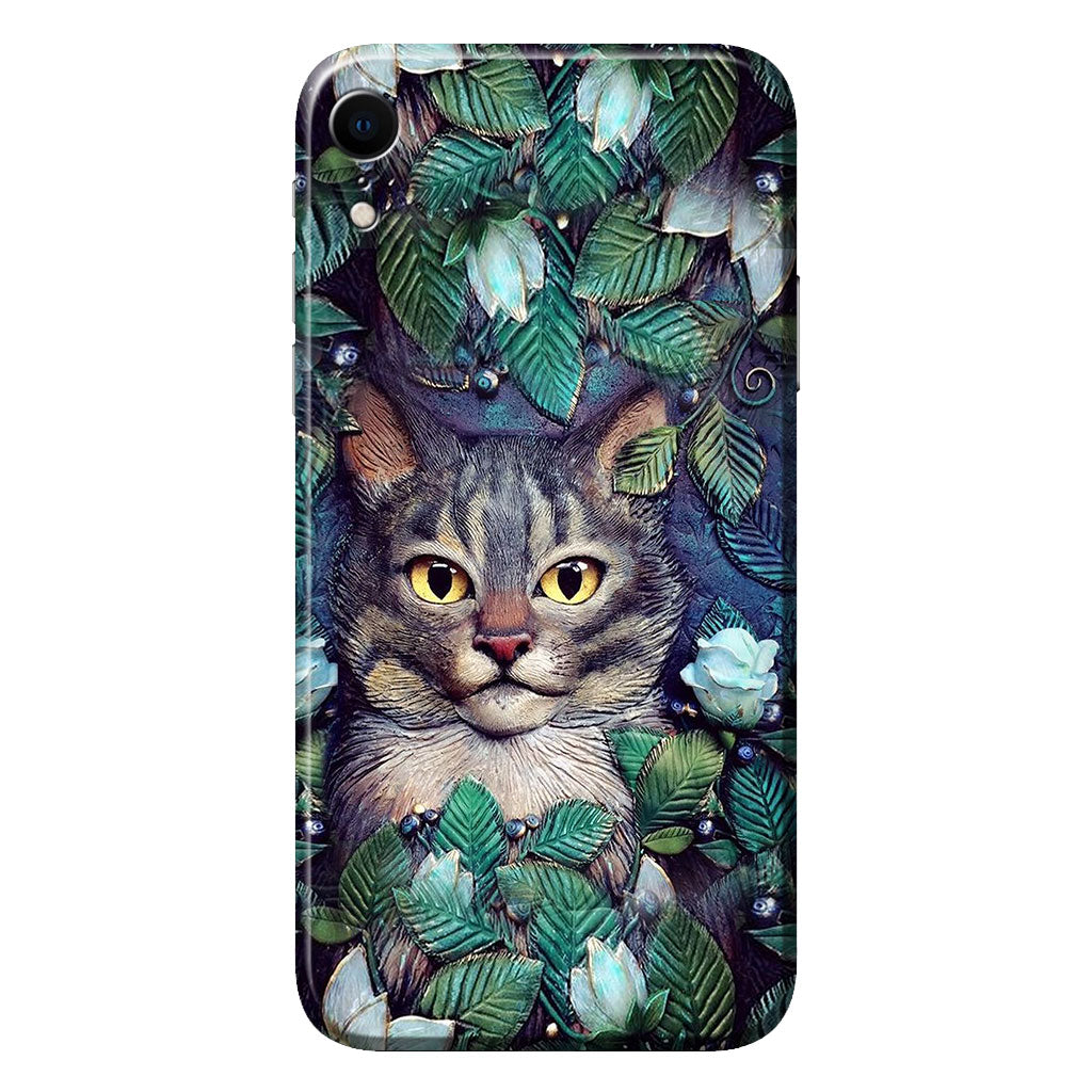 Coque de téléphone imprimée en 3D avec des chats amoureux