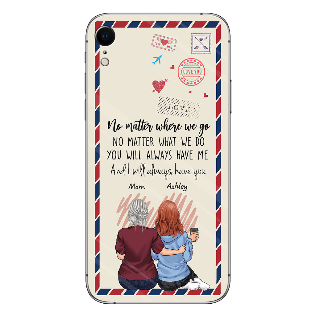 Coque de téléphone personnalisée mère et fille