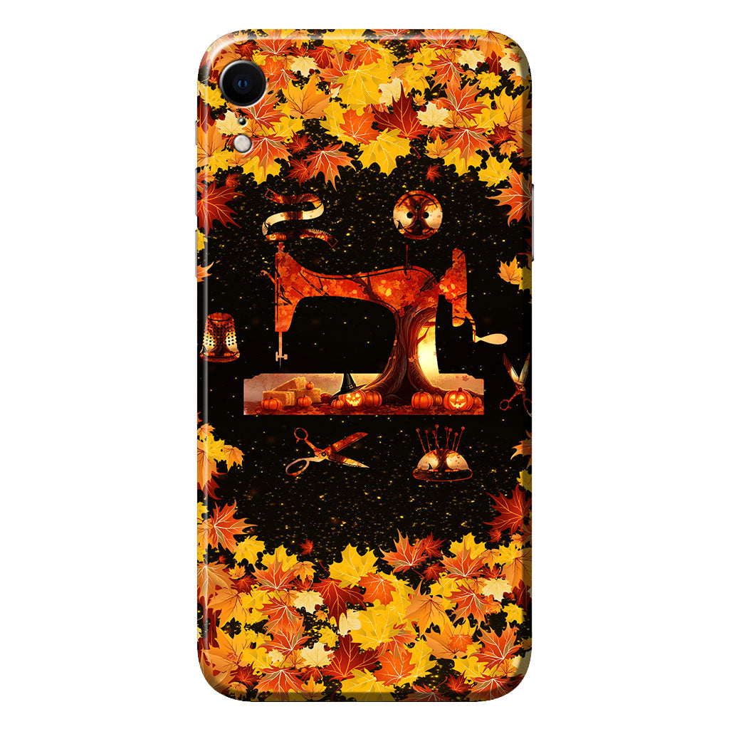 Autumn Vibes - Sewing Personalized Phone Case