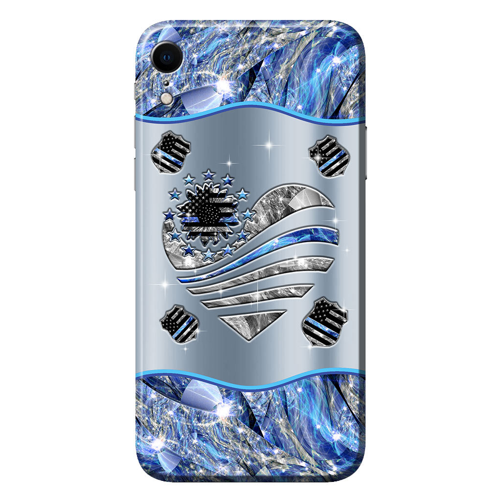 Supporting The Paws - Police Officer Personalized  Phone Case