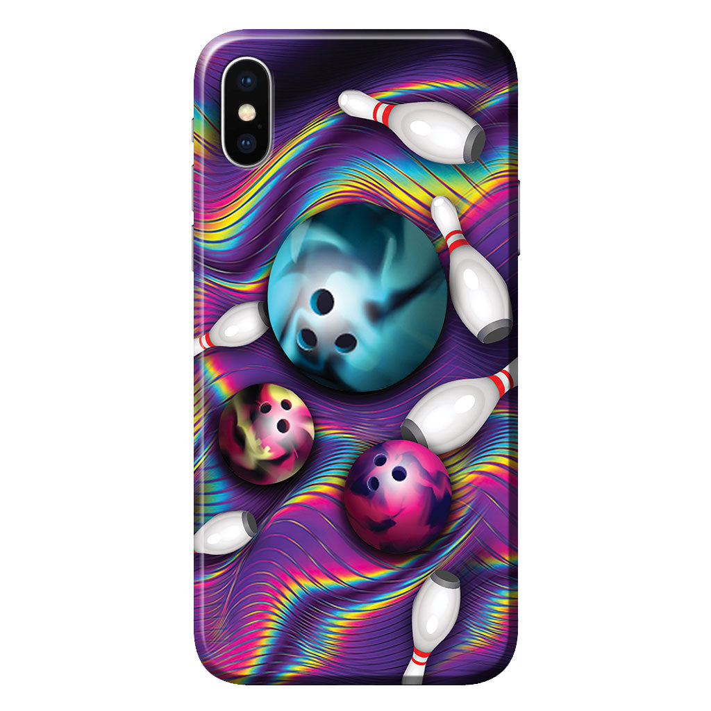 Coque de téléphone en forme de boule de bowling