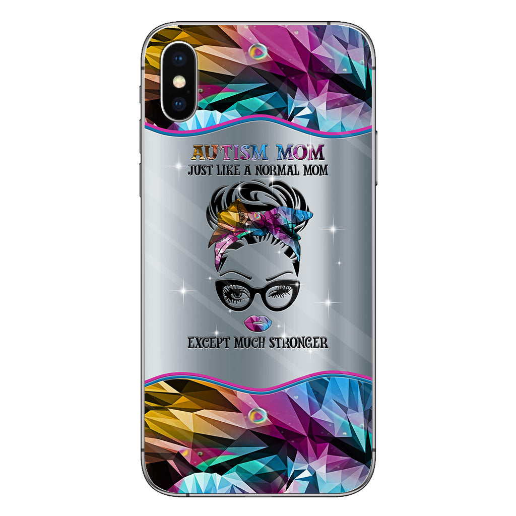 Coque de téléphone personnalisée Much Stronger pour la sensibilisation à l'autisme