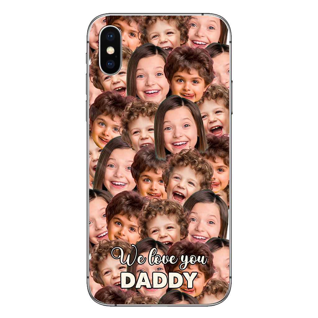 Love You Dad - Gift for dad, grandma, grandpa, mom, uncle, aunt, brother, sister, son, daughter, granddaughter, grandson, husband, wife, boyfriend, girlfriend - Personalized Phone Case