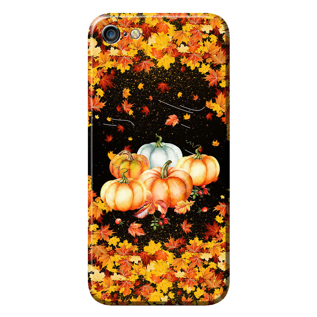 Autumn Cat Personalized Phone Case