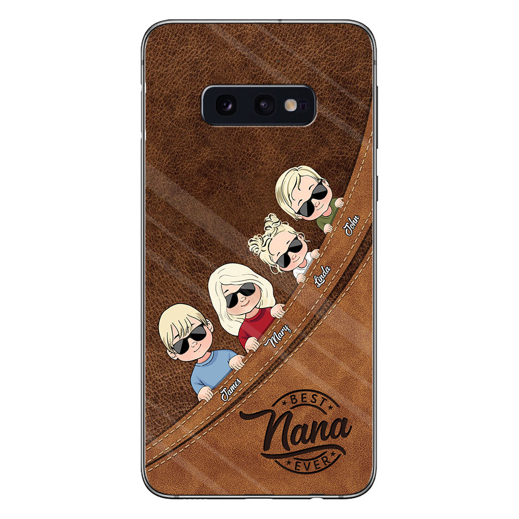 Meilleure grand-mère du monde - Coque de téléphone personnalisée pour grand-mère