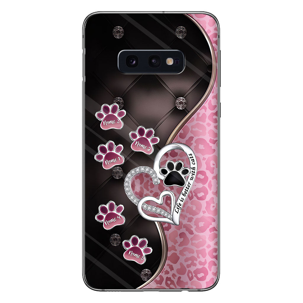 Maman Chat - Étui de téléphone personnalisé pour chat
