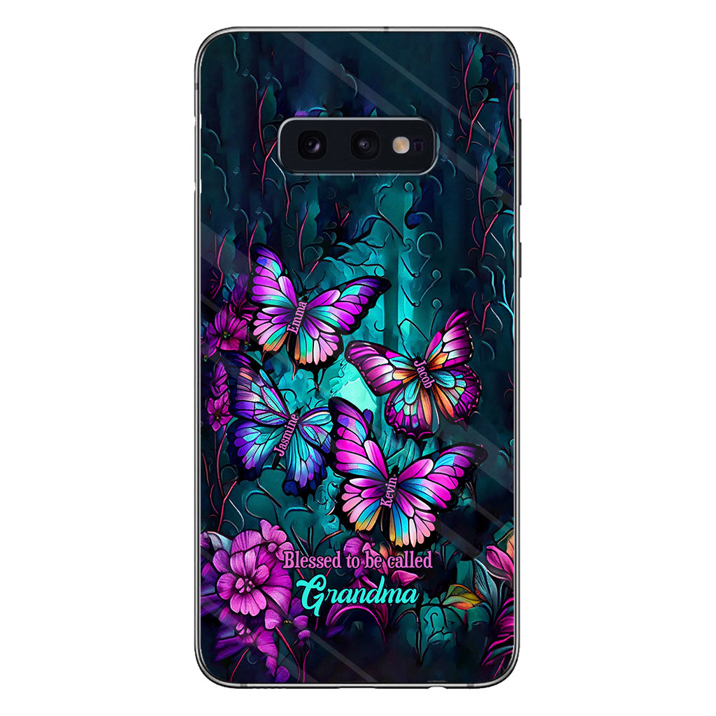 Coque de téléphone personnalisée « Papillons de grand-mère »