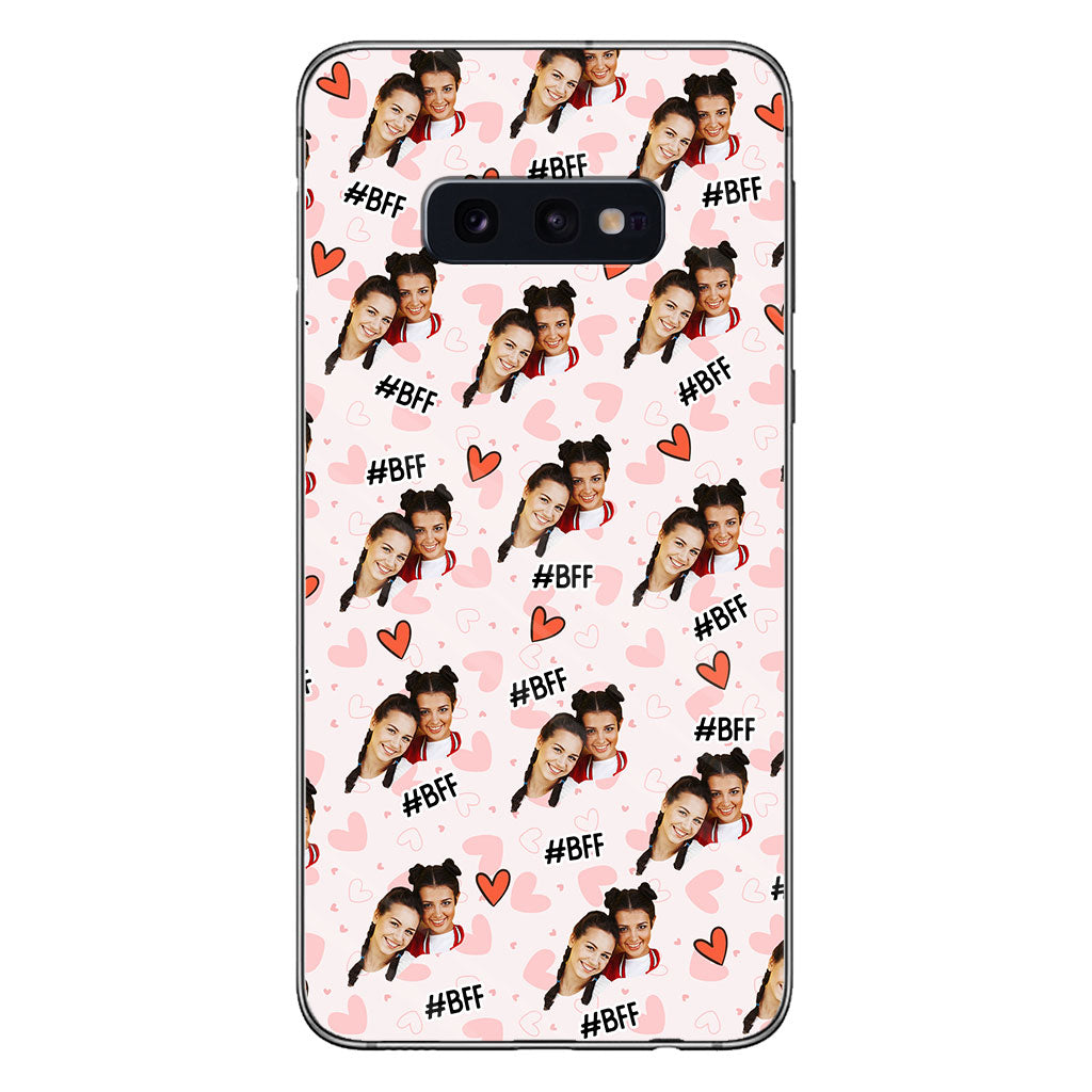 Meilleures amies pour toujours - Coque de téléphone transparente personnalisée pour meilleure amie