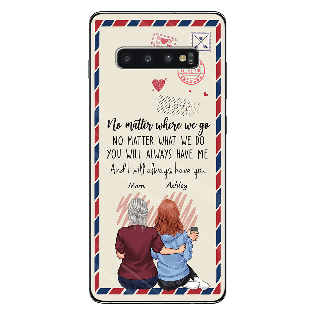 Coque de téléphone personnalisée mère et fille