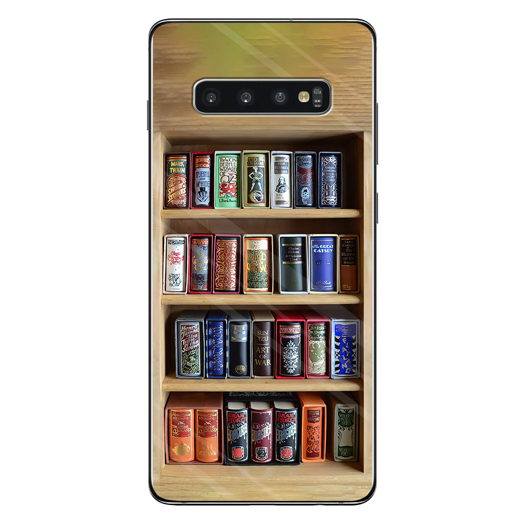 I Read Books And I Know Things - Book Phone Case