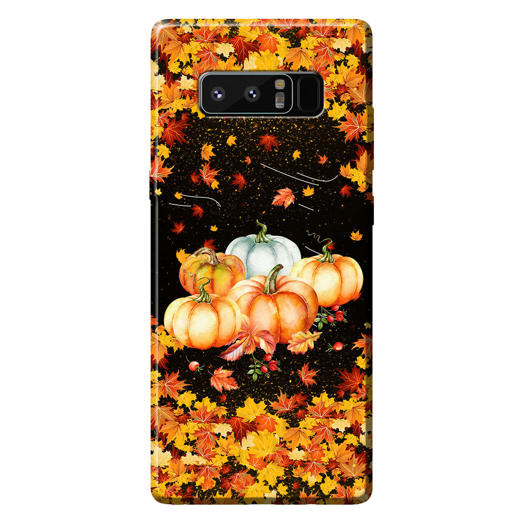 Autumn Cat Personalized Phone Case