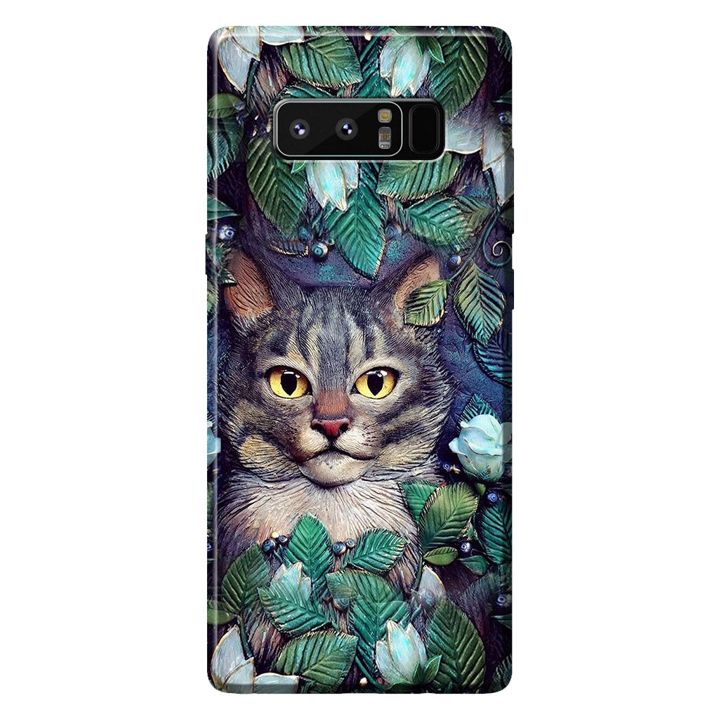 Coque de téléphone imprimée en 3D avec des chats amoureux