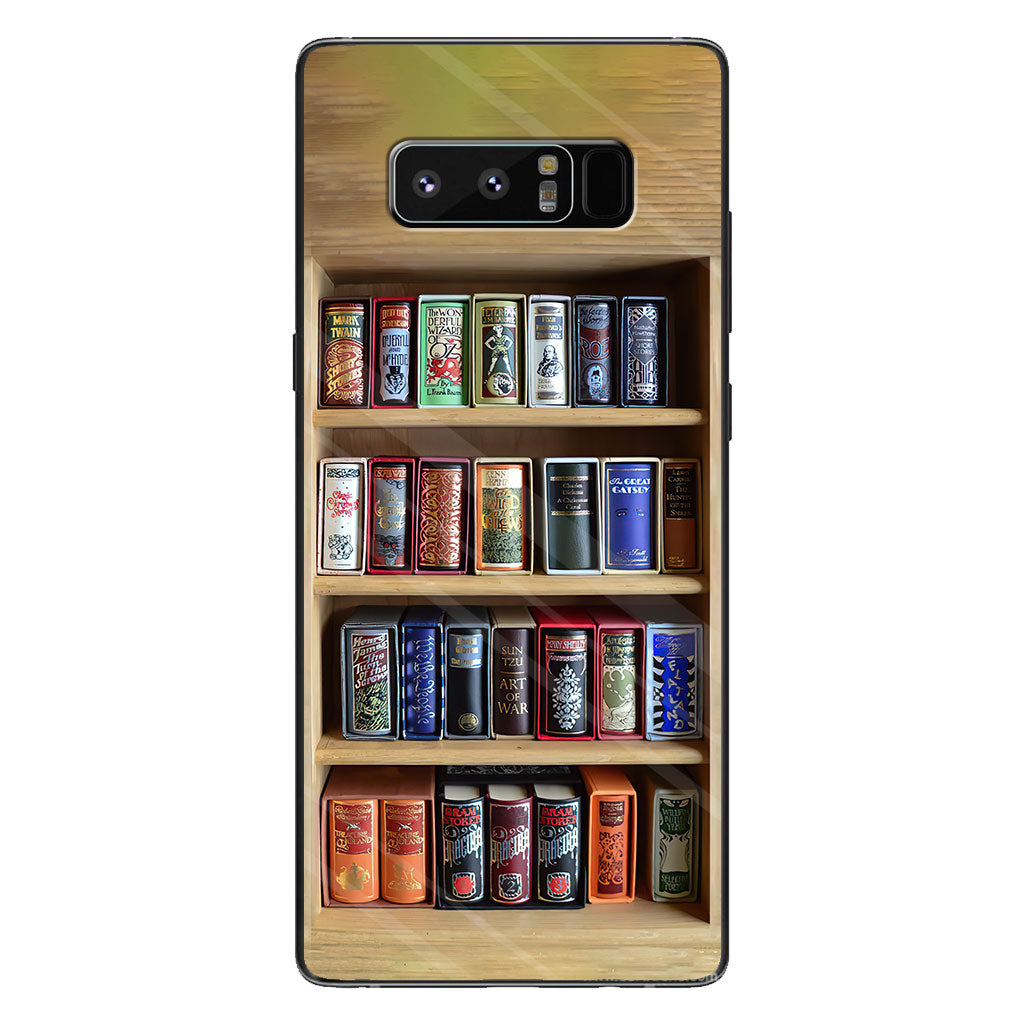 I Read Books And I Know Things - Book Phone Case