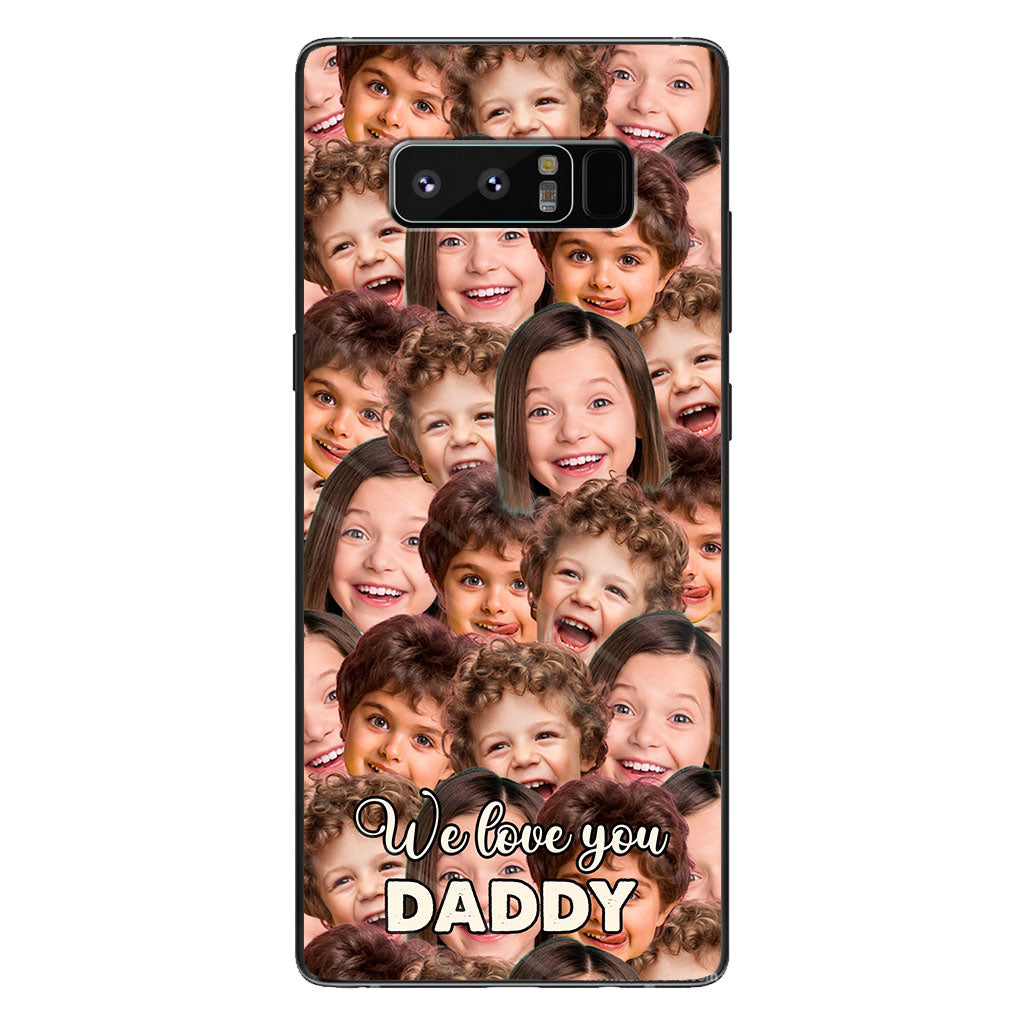 Love You Dad - Gift for dad, grandma, grandpa, mom, uncle, aunt, brother, sister, son, daughter, granddaughter, grandson, husband, wife, boyfriend, girlfriend - Personalized Phone Case