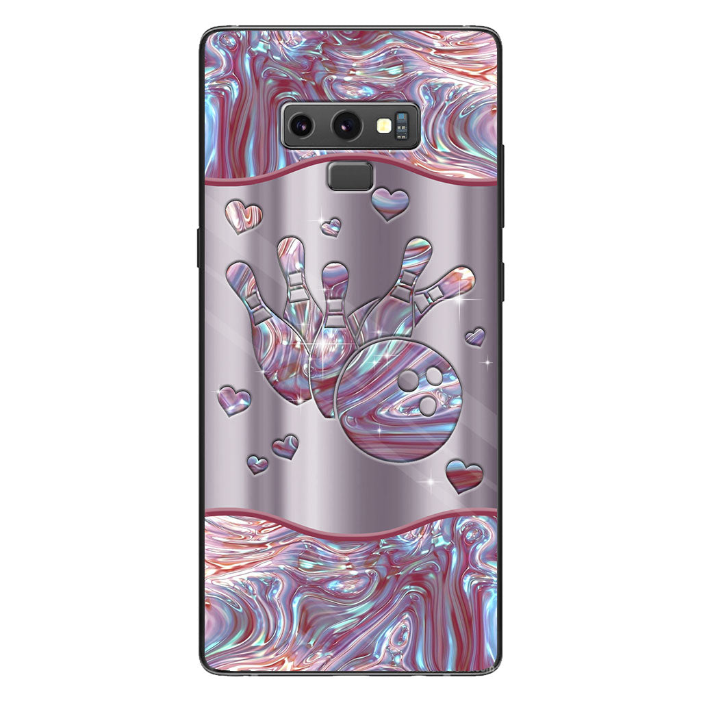 Coque de téléphone personnalisée Love - Bowling