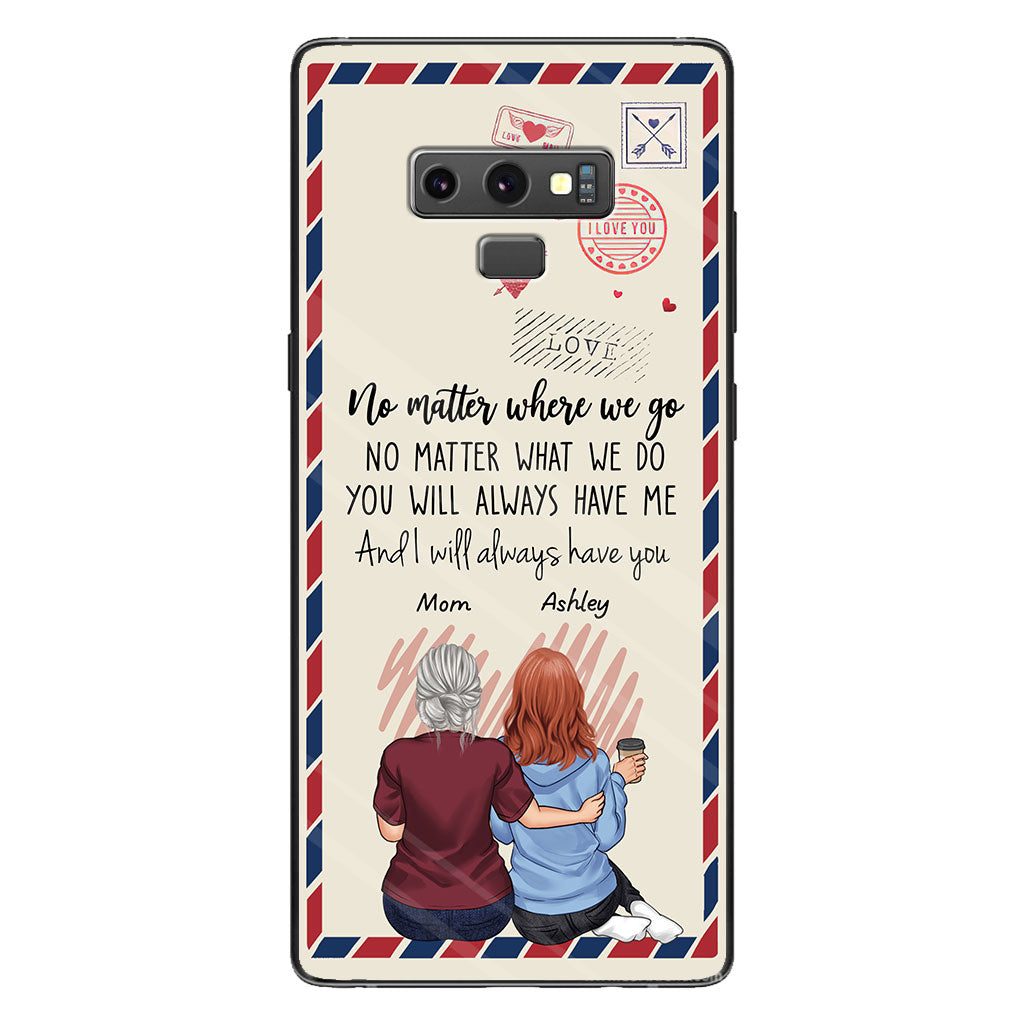 Coque de téléphone personnalisée mère et fille