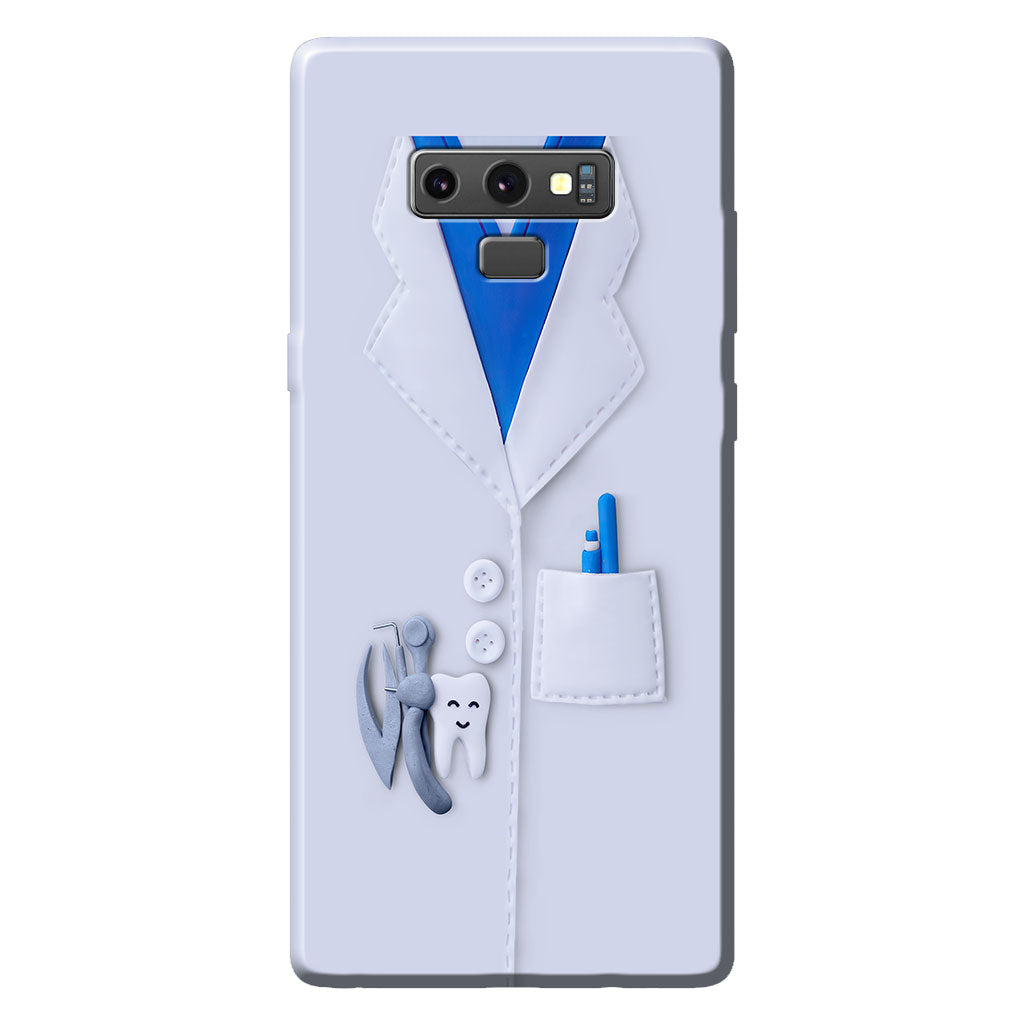 Coque de téléphone personnalisée avec motif dentiste en 3D