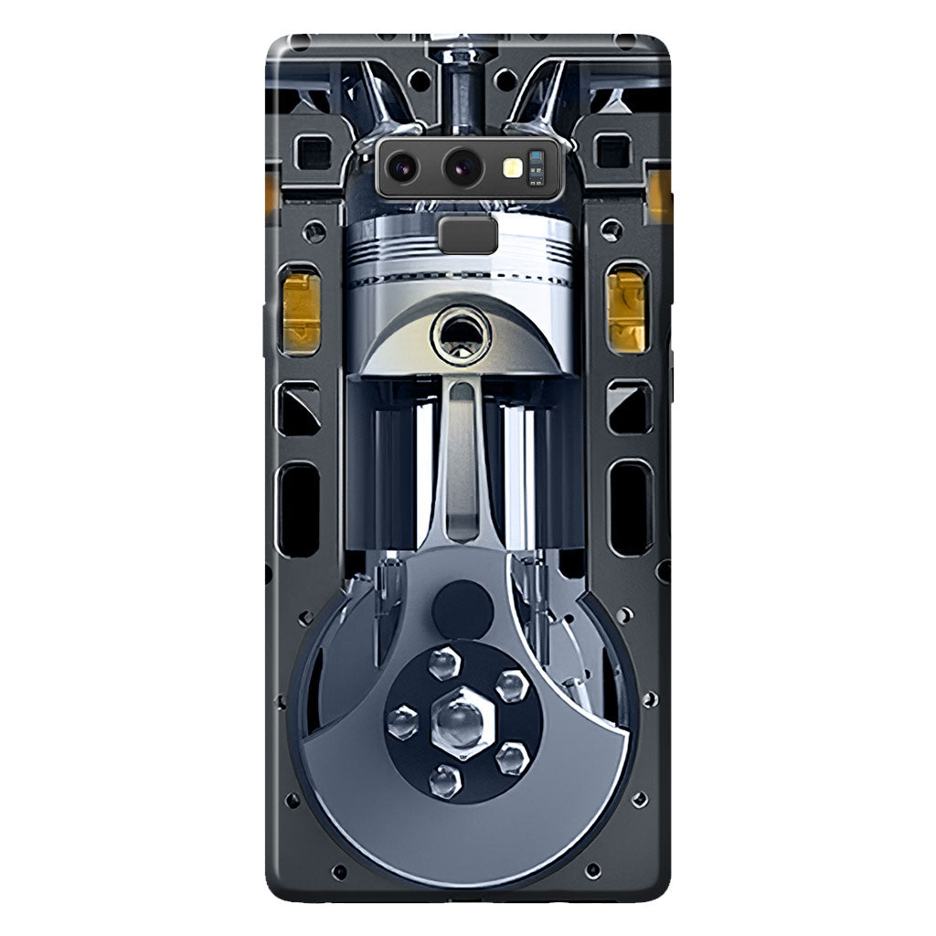 Étui de téléphone à motif moteur de mécanicien 062021