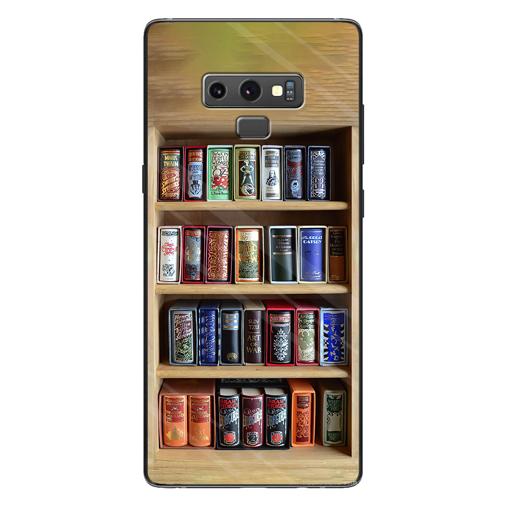 I Read Books And I Know Things - Book Phone Case