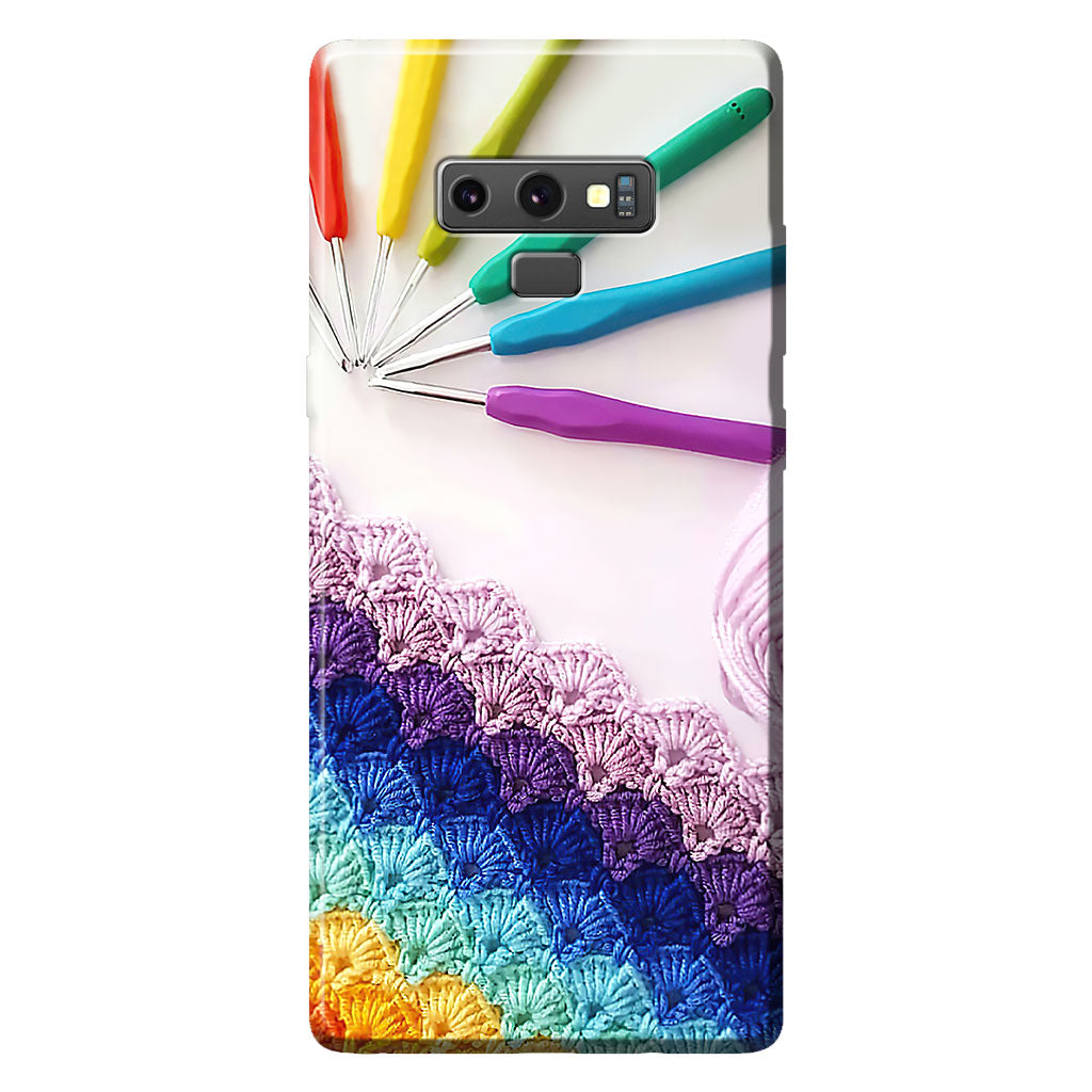 Coque de téléphone imprimée avec motif tricot 3D 062021