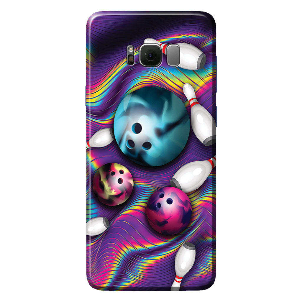 Coque de téléphone en forme de boule de bowling