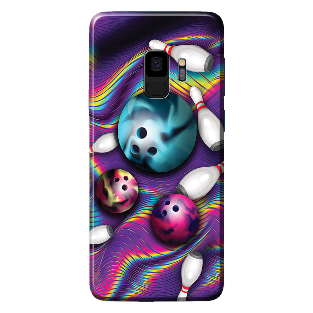 Coque de téléphone en forme de boule de bowling