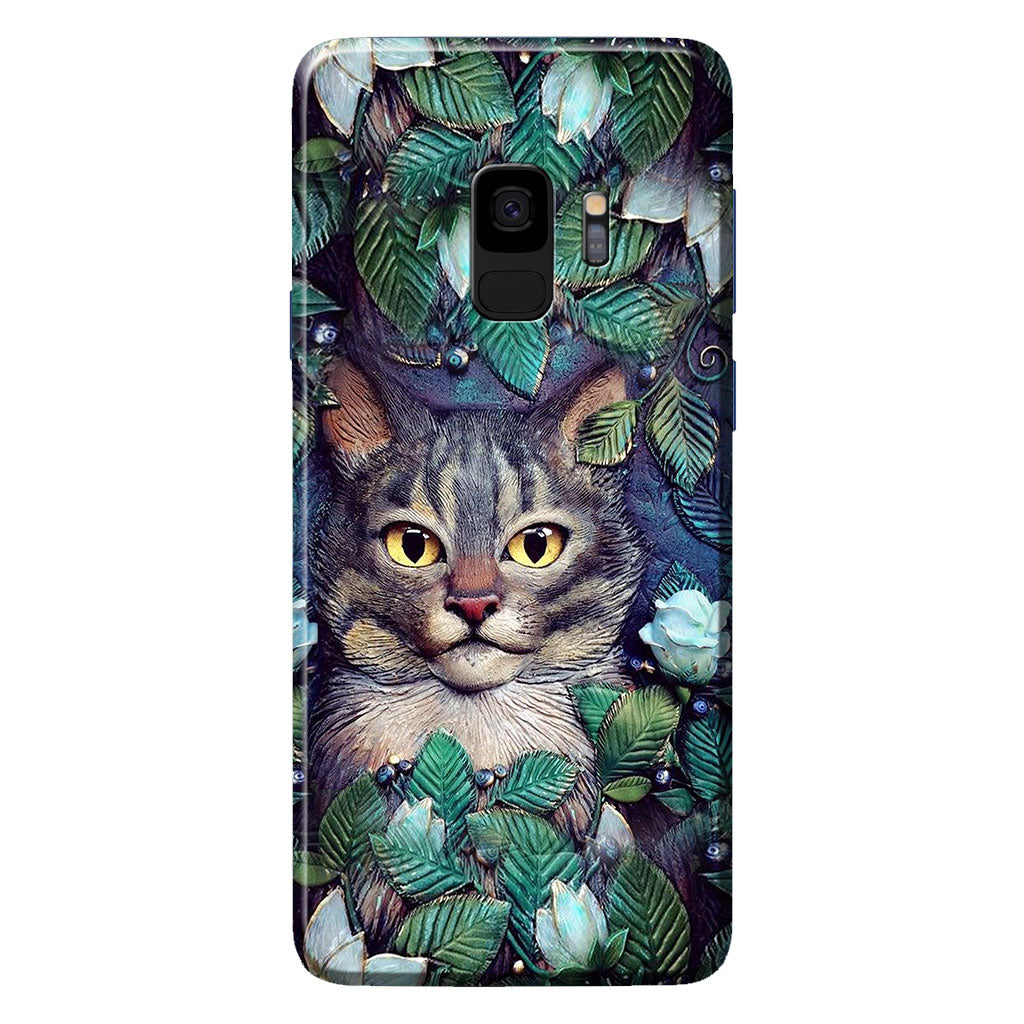 Coque de téléphone imprimée en 3D avec des chats amoureux