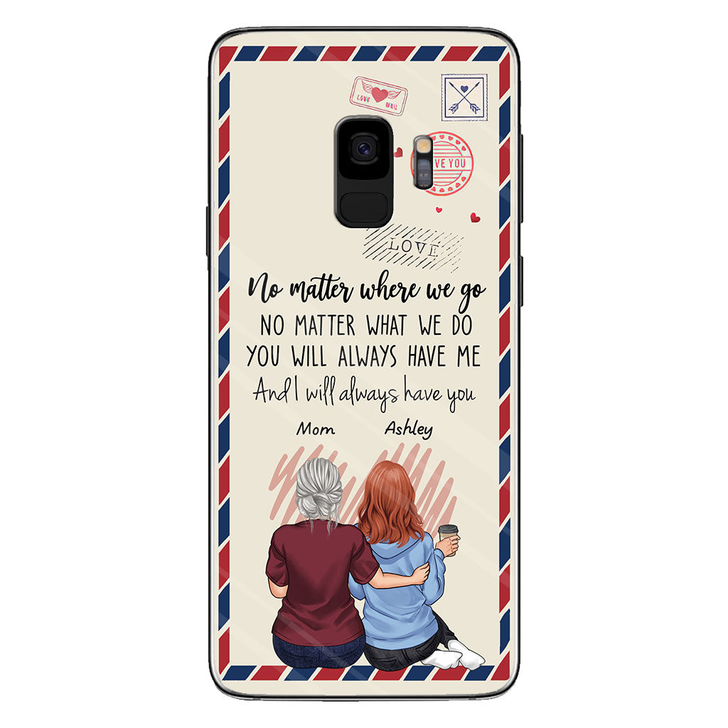 Coque de téléphone personnalisée mère et fille