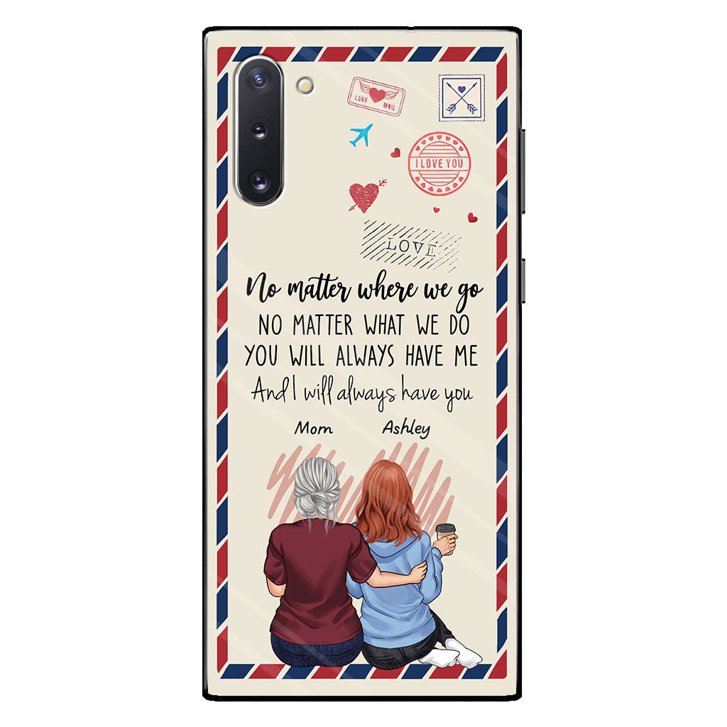 Coque de téléphone personnalisée mère et fille