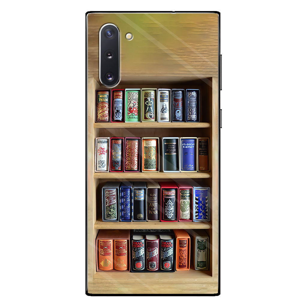 I Read Books And I Know Things - Book Phone Case