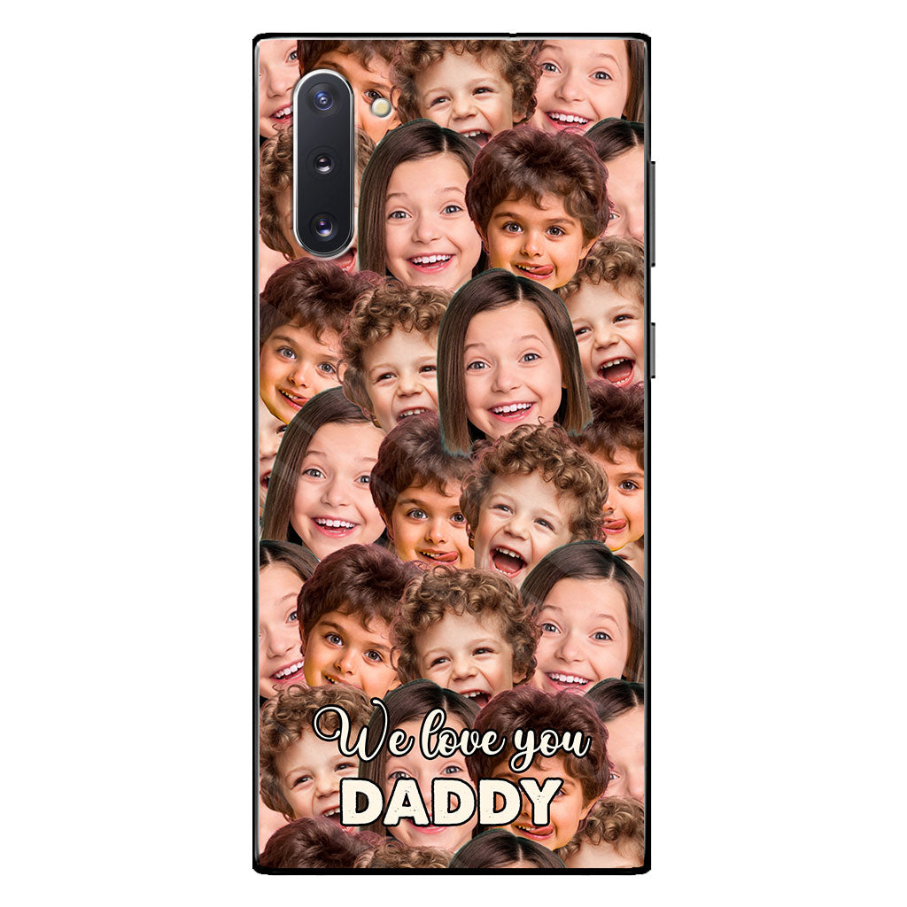Love You Dad - Gift for dad, grandma, grandpa, mom, uncle, aunt, brother, sister, son, daughter, granddaughter, grandson, husband, wife, boyfriend, girlfriend - Personalized Phone Case