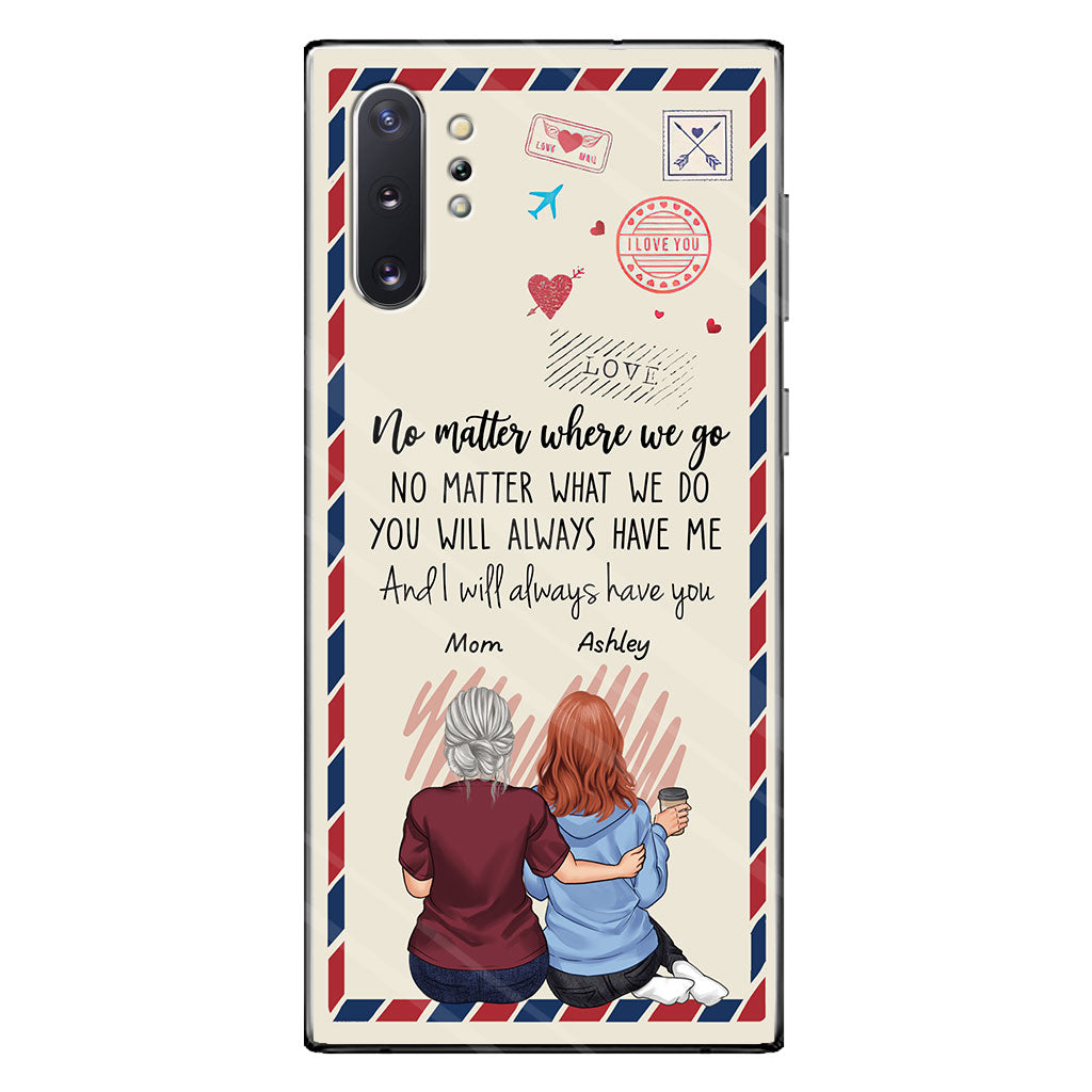 Coque de téléphone personnalisée mère et fille