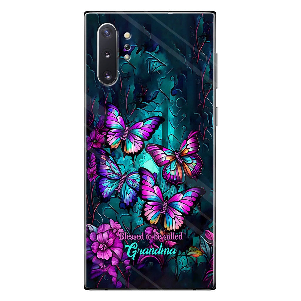 Coque de téléphone personnalisée « Papillons de grand-mère »