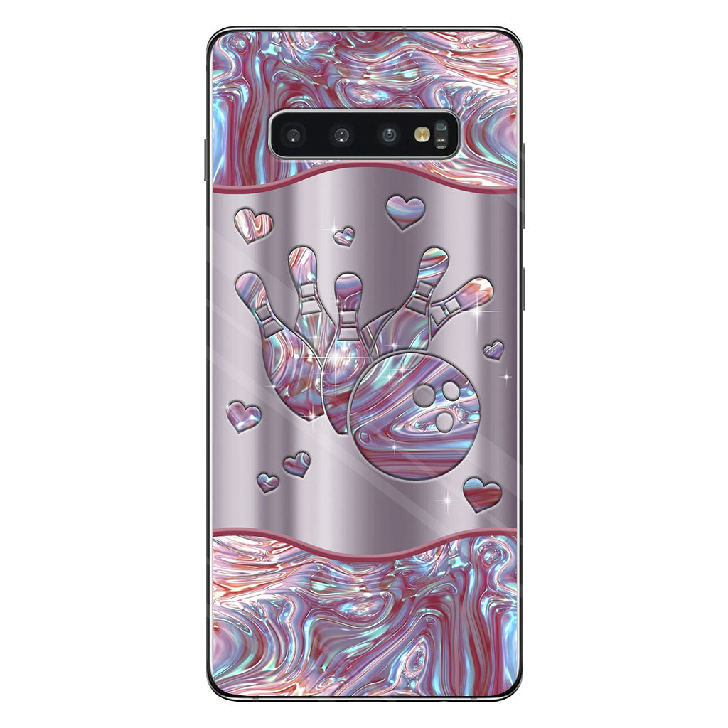 Coque de téléphone personnalisée Love - Bowling