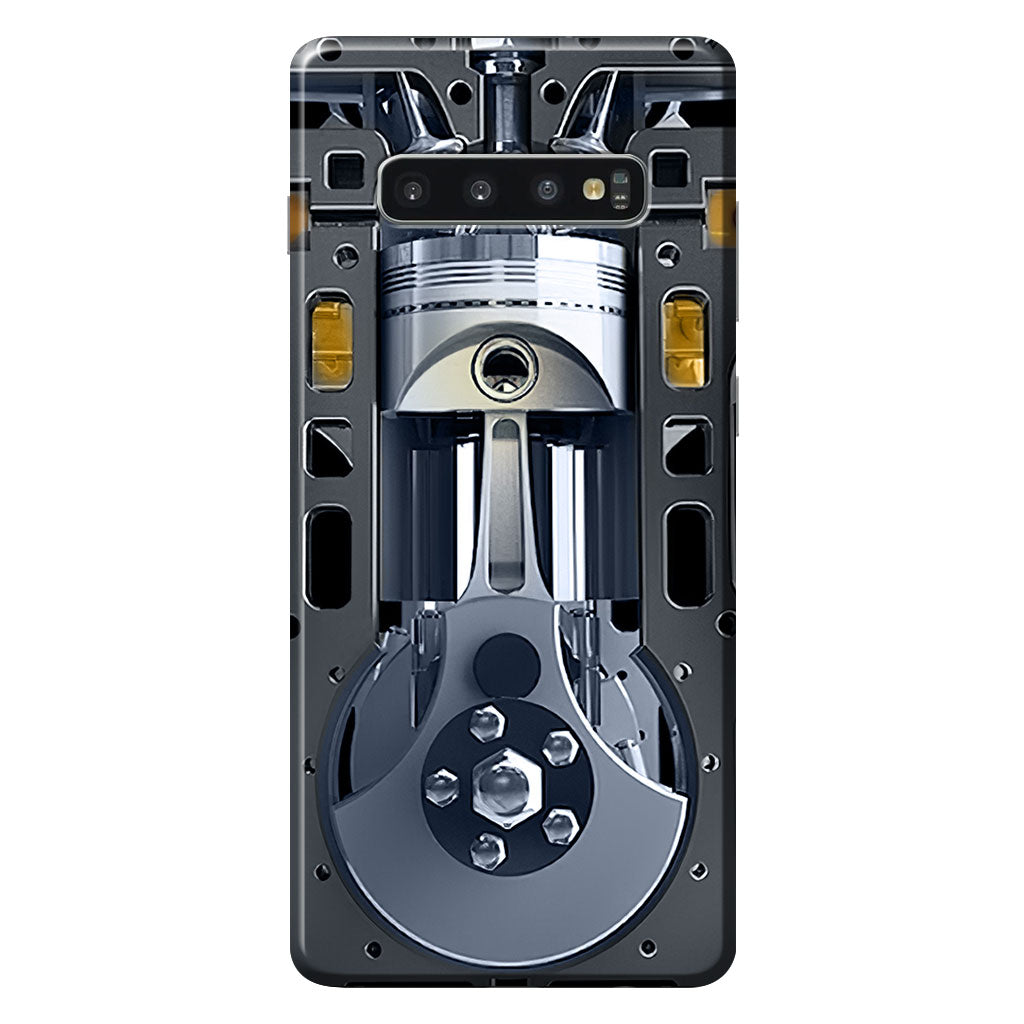 Étui de téléphone à motif moteur de mécanicien 062021