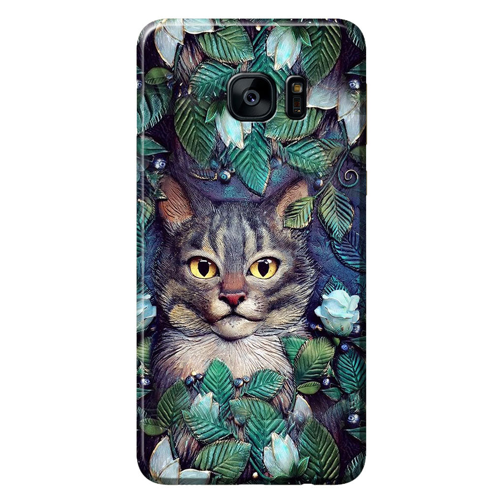 Coque de téléphone imprimée en 3D avec des chats amoureux