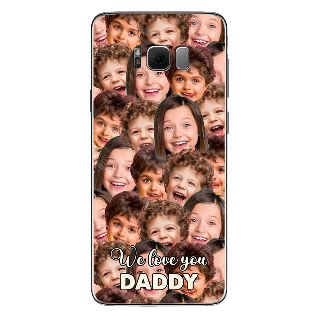 Love You Dad - Gift for dad, grandma, grandpa, mom, uncle, aunt, brother, sister, son, daughter, granddaughter, grandson, husband, wife, boyfriend, girlfriend - Personalized Phone Case