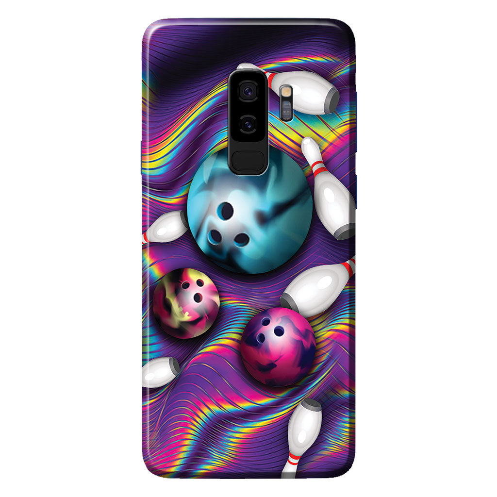 Coque de téléphone en forme de boule de bowling
