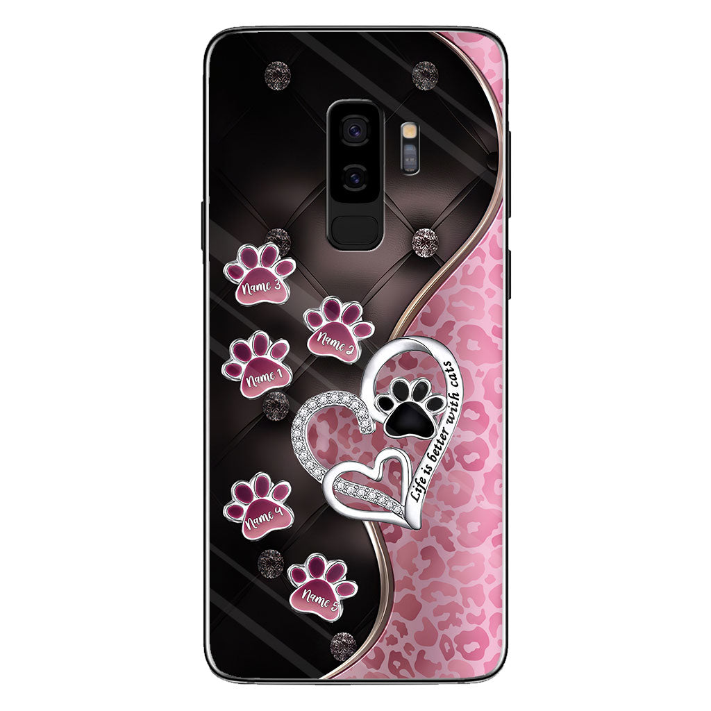 Maman Chat - Étui de téléphone personnalisé pour chat