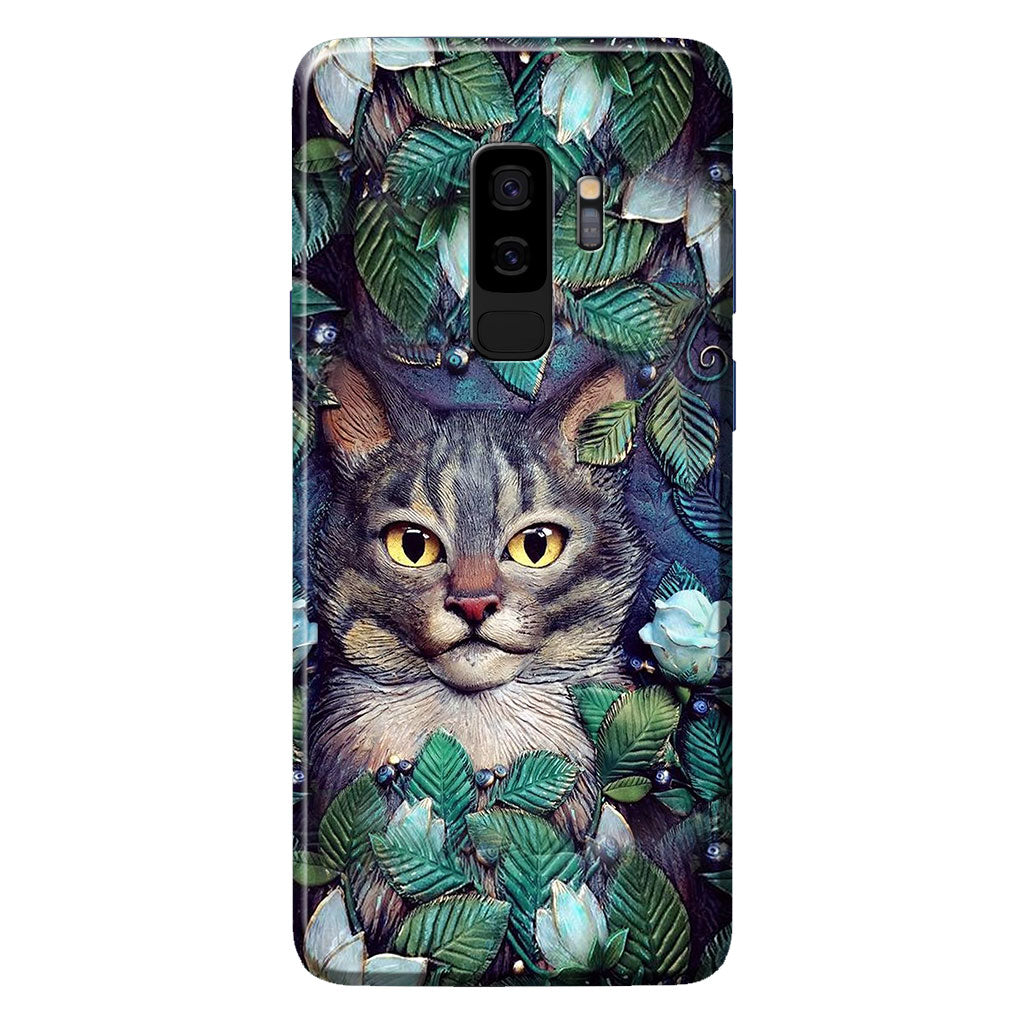 Coque de téléphone imprimée en 3D avec des chats amoureux