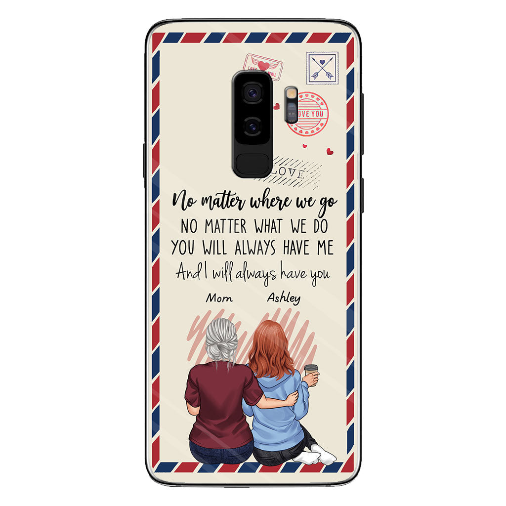 Coque de téléphone personnalisée mère et fille