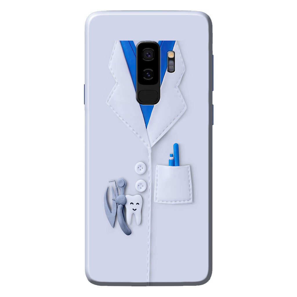 Coque de téléphone personnalisée avec motif dentiste en 3D
