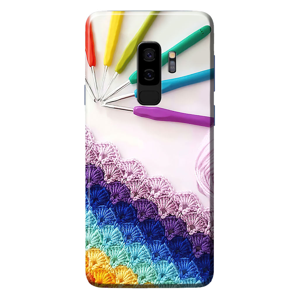 Coque de téléphone imprimée avec motif tricot 3D 062021
