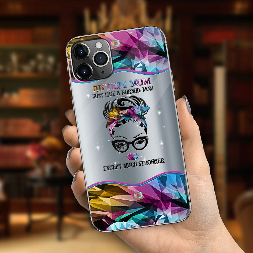 Coque de téléphone personnalisée Much Stronger pour la sensibilisation à l'autisme